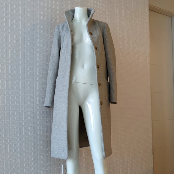 Aritzia Jackets & Blazers - Wilfred Cocoon coat XS Grey Aritzia
